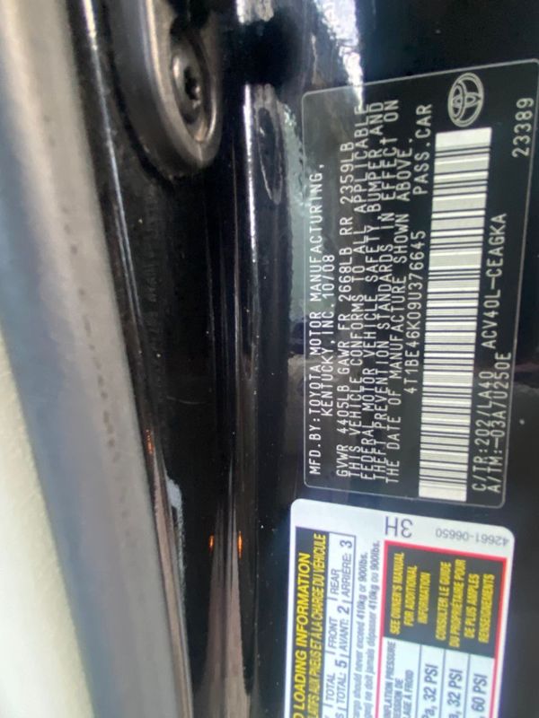 Thumbnail 5 of 2009 Toyota Camry xle